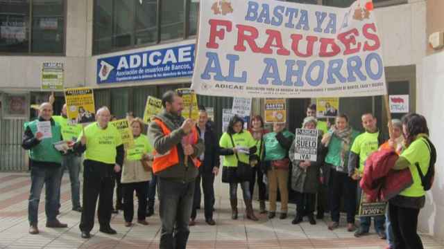 Manifestación por la cláusula suelo en Valladolid