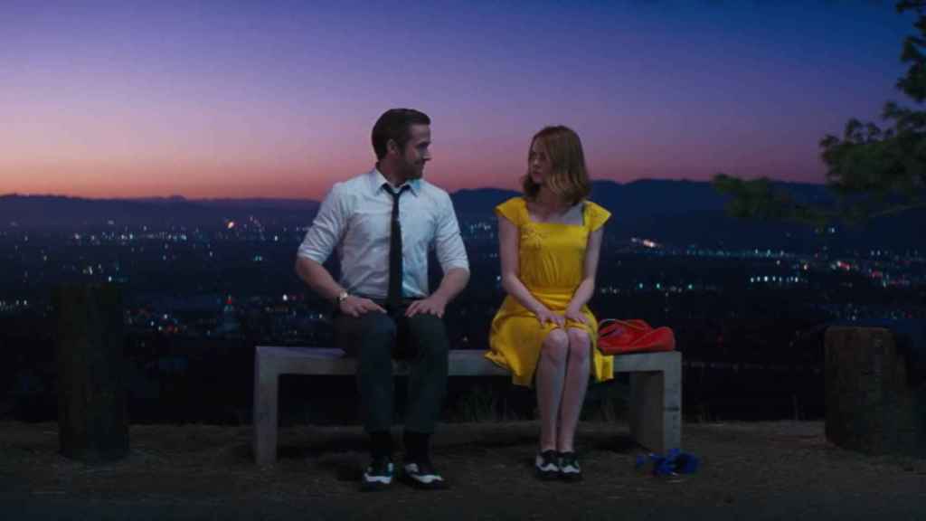 Mia y Sebastian en una de las escenas de La La Land, Ciudad de las Estrellas, (2017).