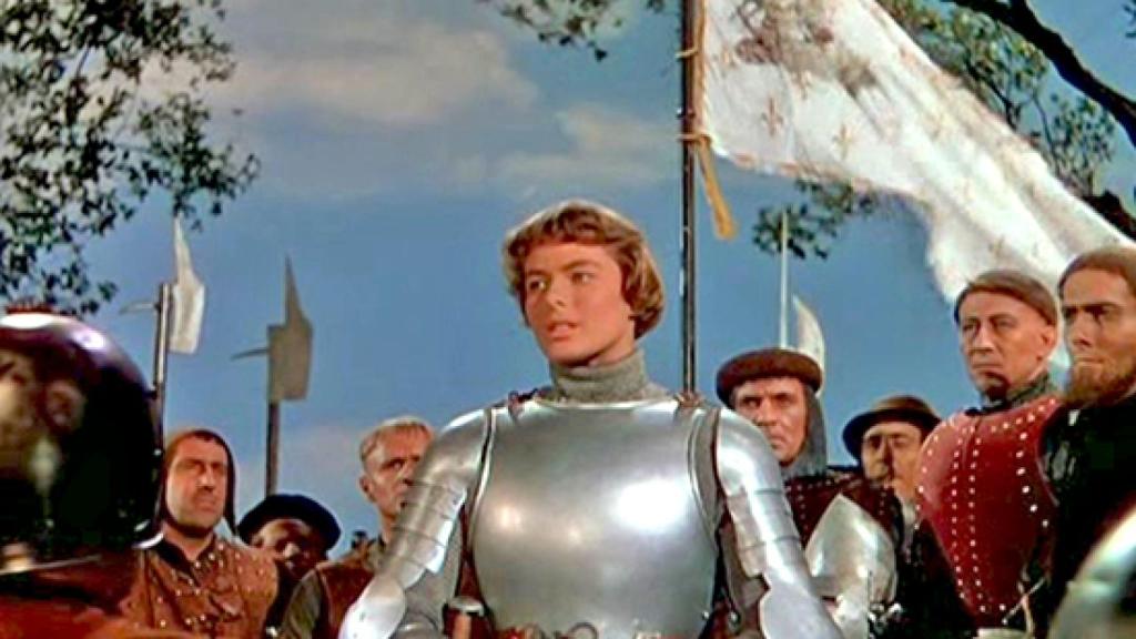 Ingrid Bergman, protagonista de Juana de Arco (1948).