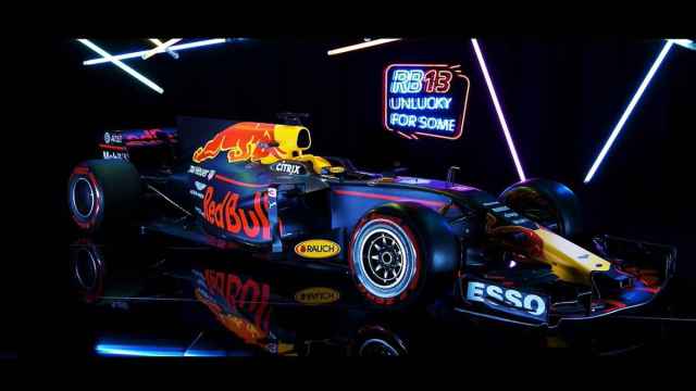 El RB13 con el que Red Bull competirá en la Fórmula Uno de 2017.
