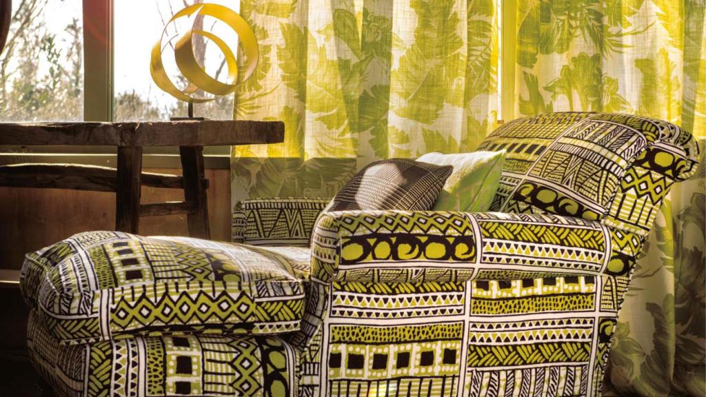 El greenery puede darle un toque étnico a la decoración. | Foto: Colección Africalia de Gastón y Daniela.