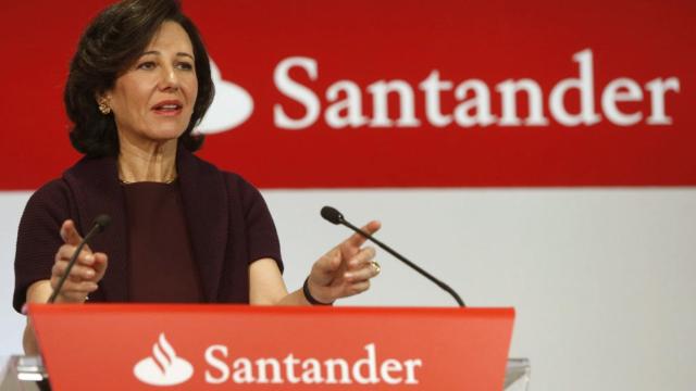 La presidenta del Santander, Ana Botín.