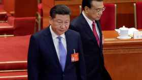 El presidente chino, Xi Jinping, junto al primer ministro Li Keqiang.