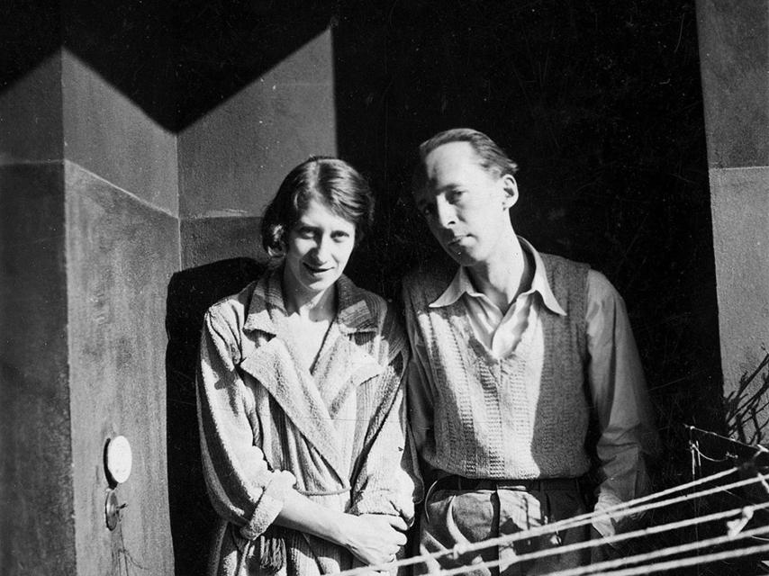 El matrimonio Nabokov.