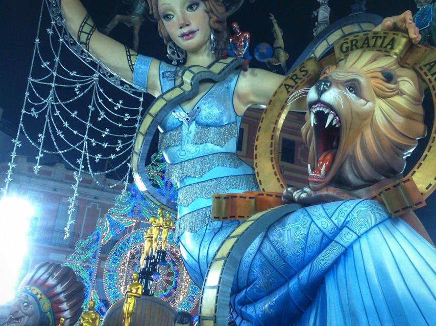 Una de las fallas que podían contemplarse en la edición de 2015.