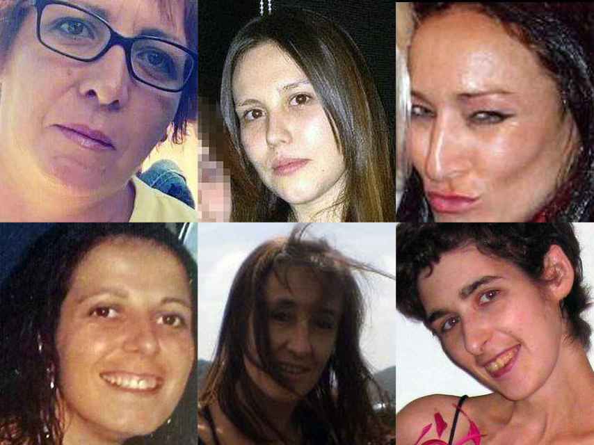 Algunas de las mujeres asesinadas este año por culpa de la violencia machista.