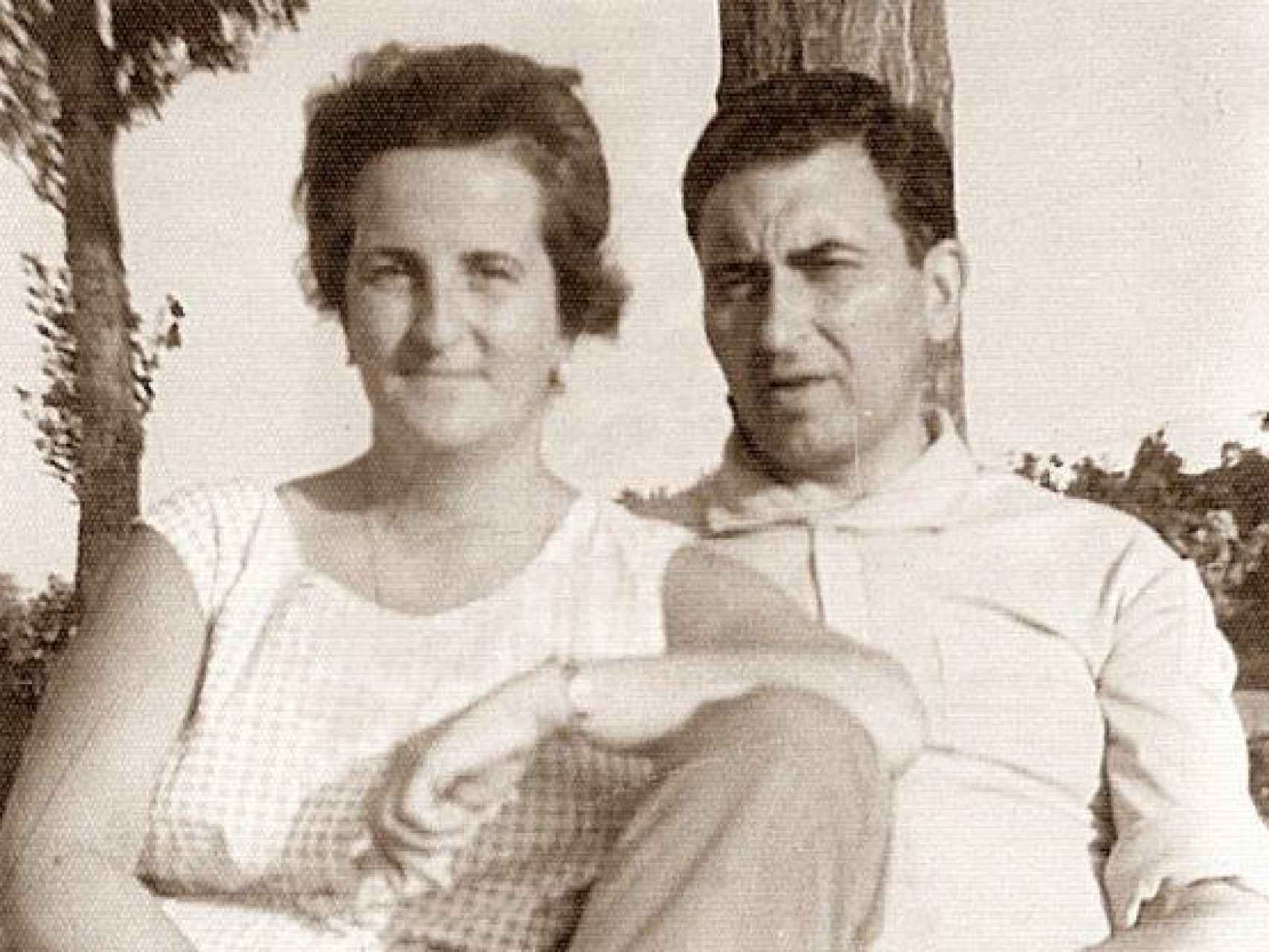 Mis abuelos, Maite Letamendía y Juan María Araluce.