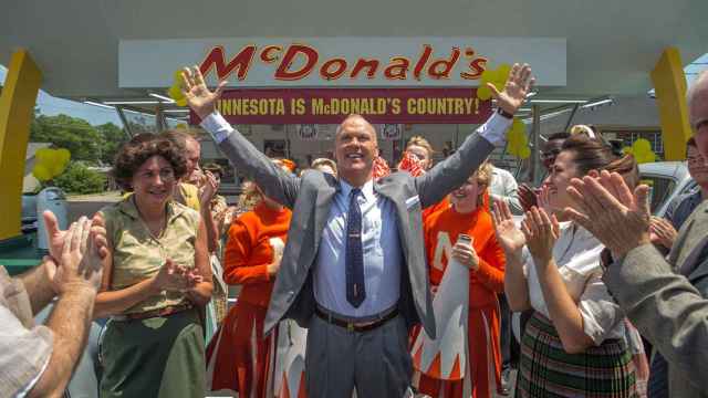 Michael Keaton en una imagen de El fundador.