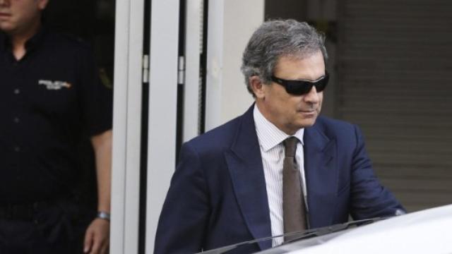 Jordi Pujol Ferrusola a su salida de la Audiencia Nacional