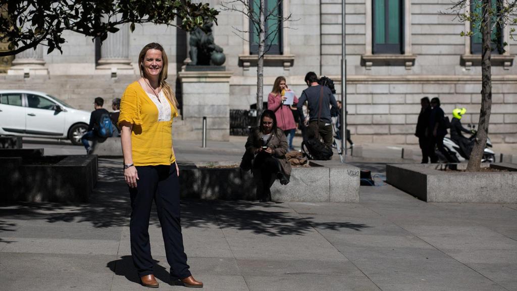 La diputada del PSOE, Zaida Cantero.