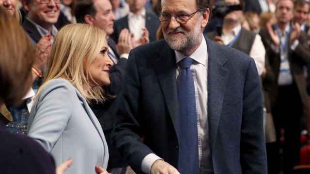 Rajoy responde a ETA en el congreso del PP de Madrid
