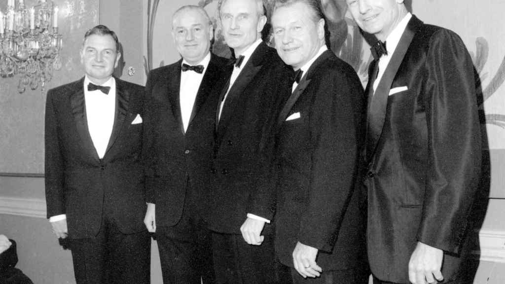 Los cinco hermanos varones y nietos del legendario John D. Rockefeller
