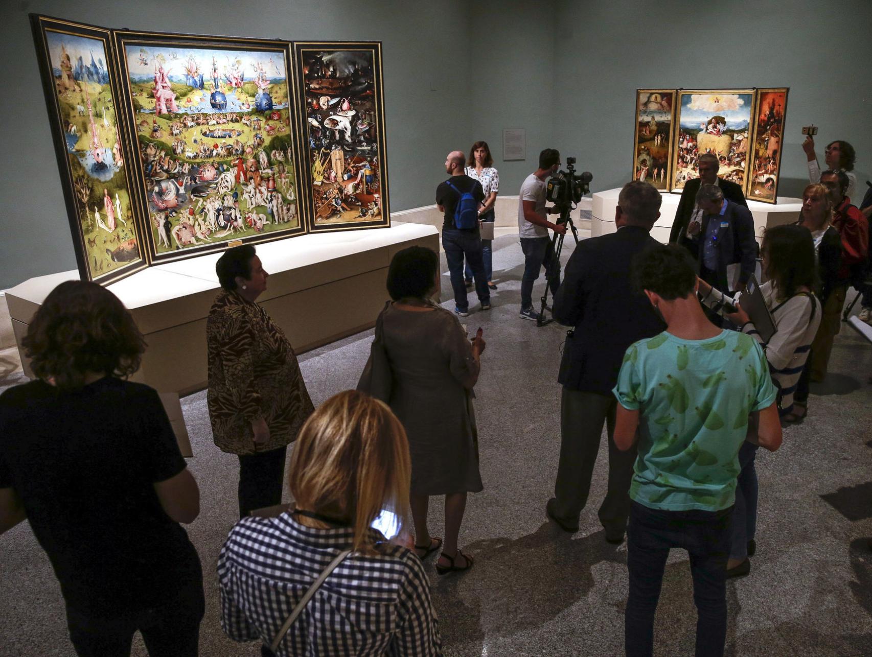 Presentación de la sala de El Bosco, en el Prado.