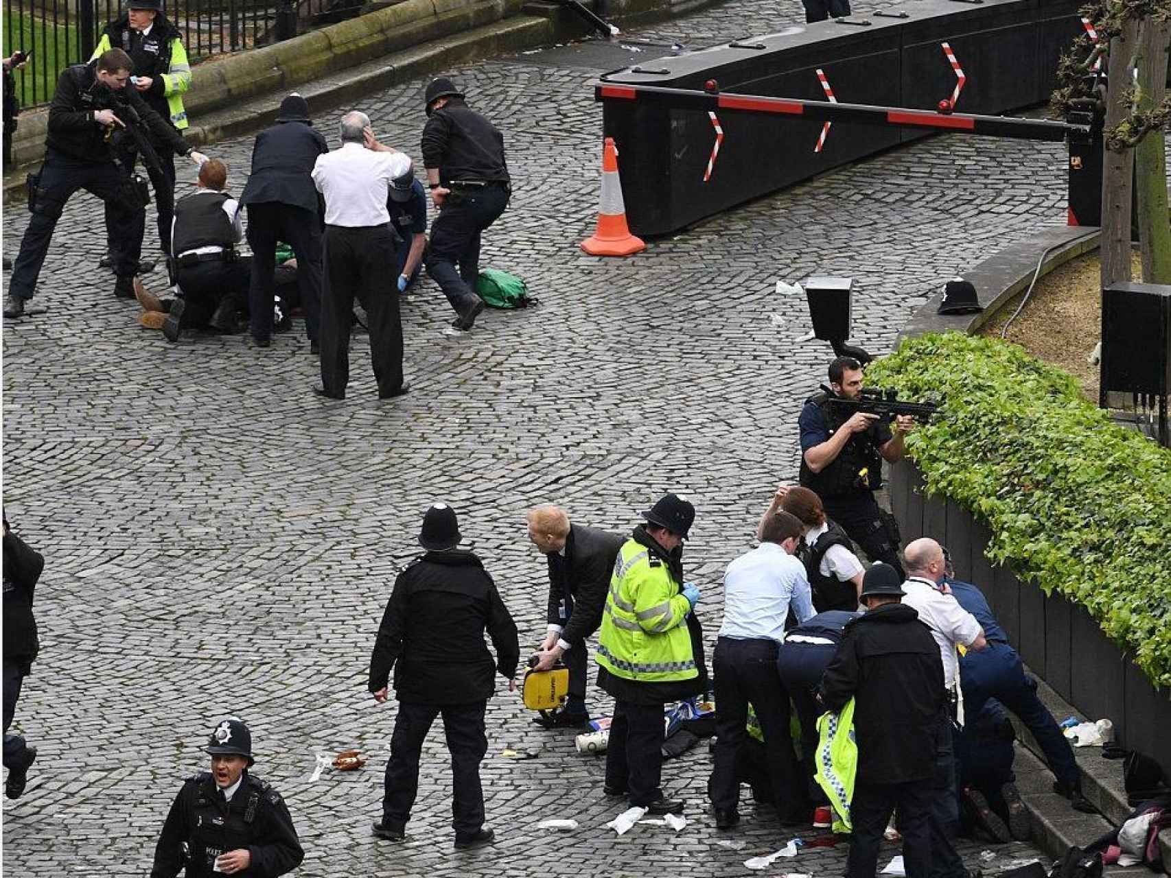 Todas las imágenes del ataque en Londres