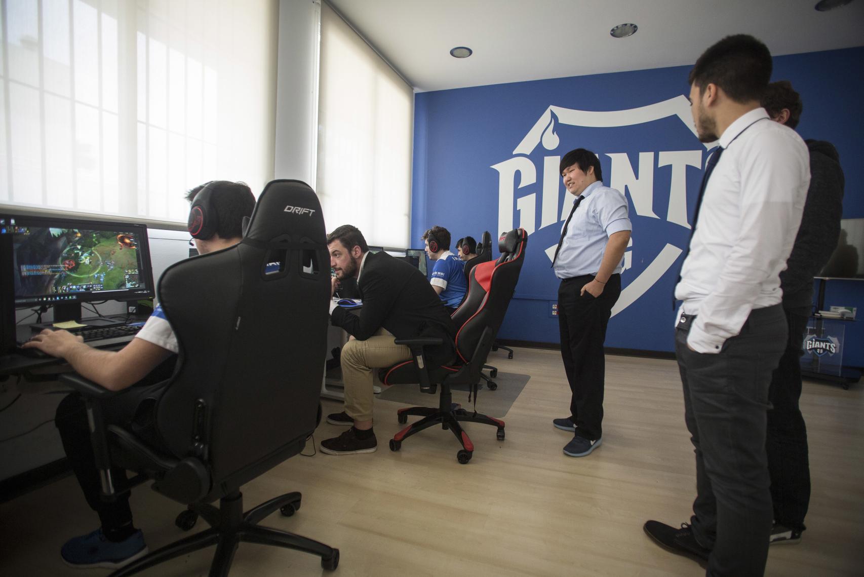 Battle Room de los Giants en Torremolinos (Málaga).