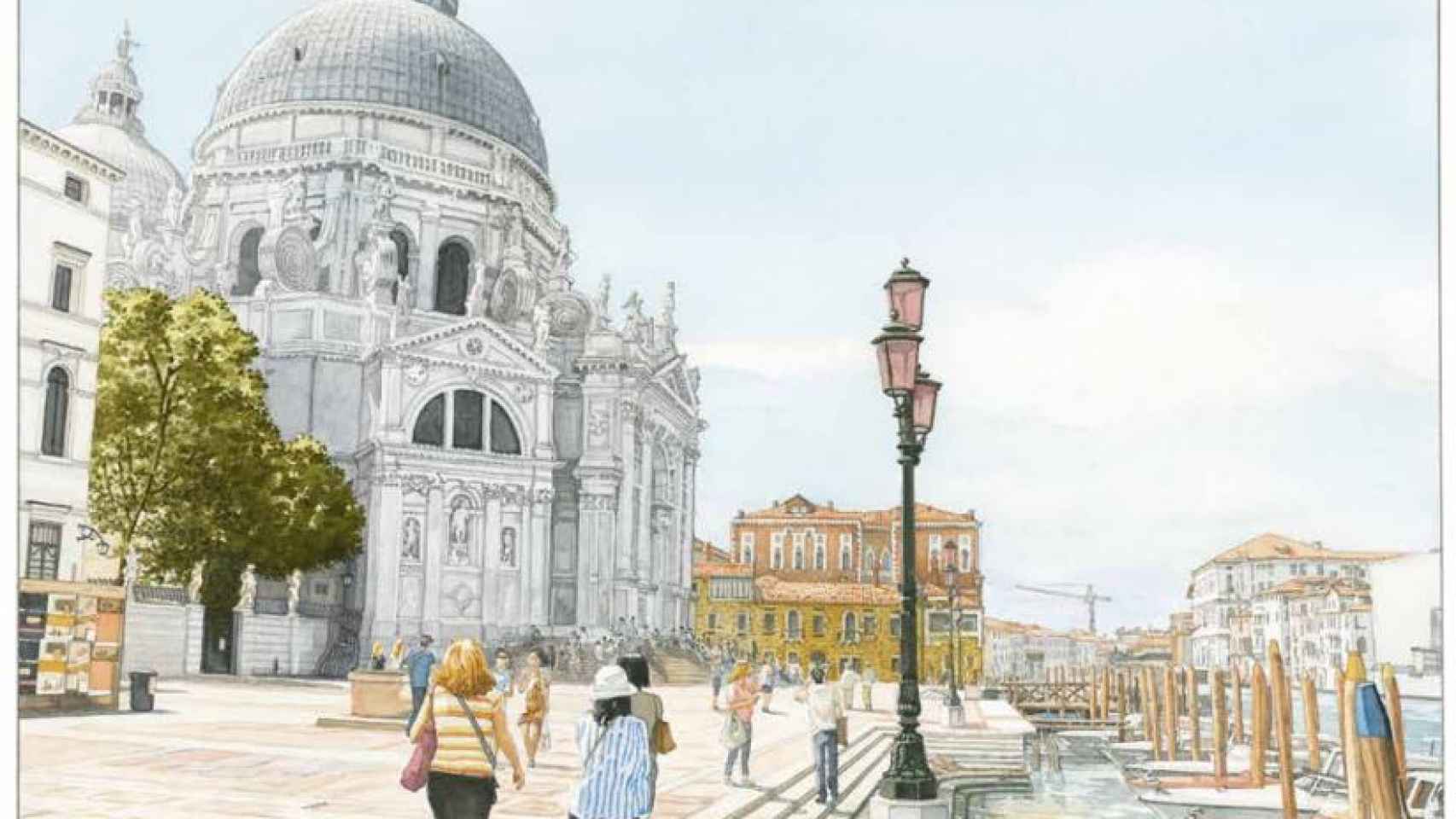 La Venecia íntima y real del dibujante Jiro Taniguchi