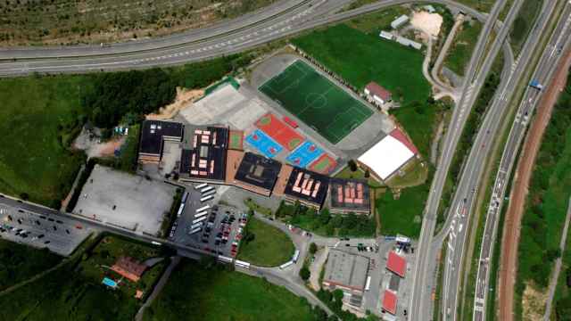 Las instalaciones del colegio San Ignacio de Oviedo.