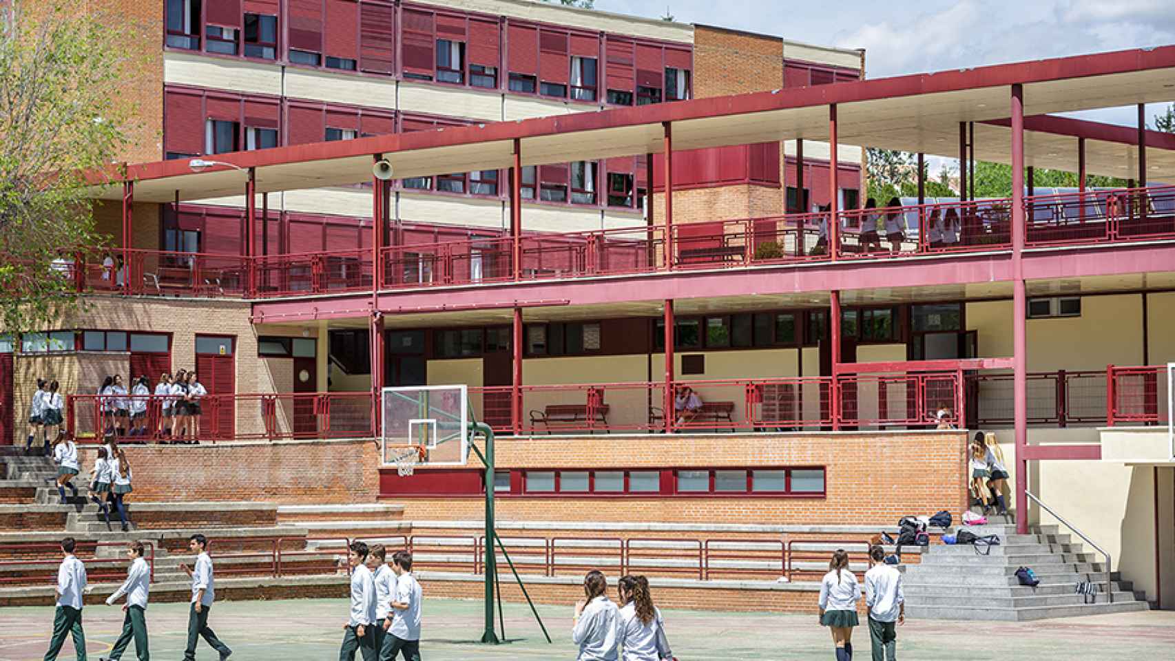 El colegio de San Patricio está situado en Alcobendas.
