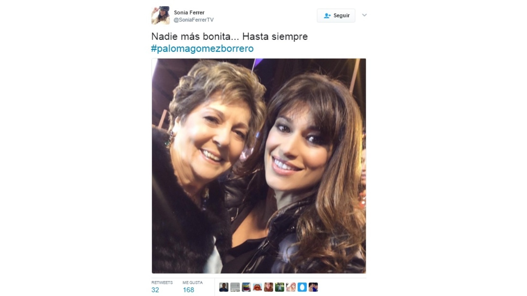 Amigos y conocidos despiden a Paloma  Gómez Borrero