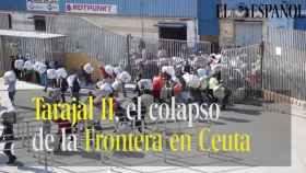 Colapso de porteadores en la frontera del Tarajal, entre Ceuta y Marruecos