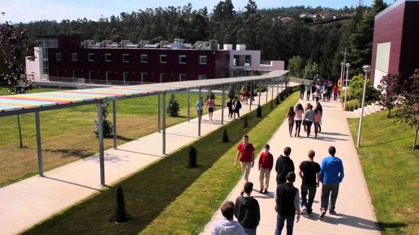 Colegio Manuel Peleteiro (A Coruña), uno de los centros educativos más prestigiosos de España.