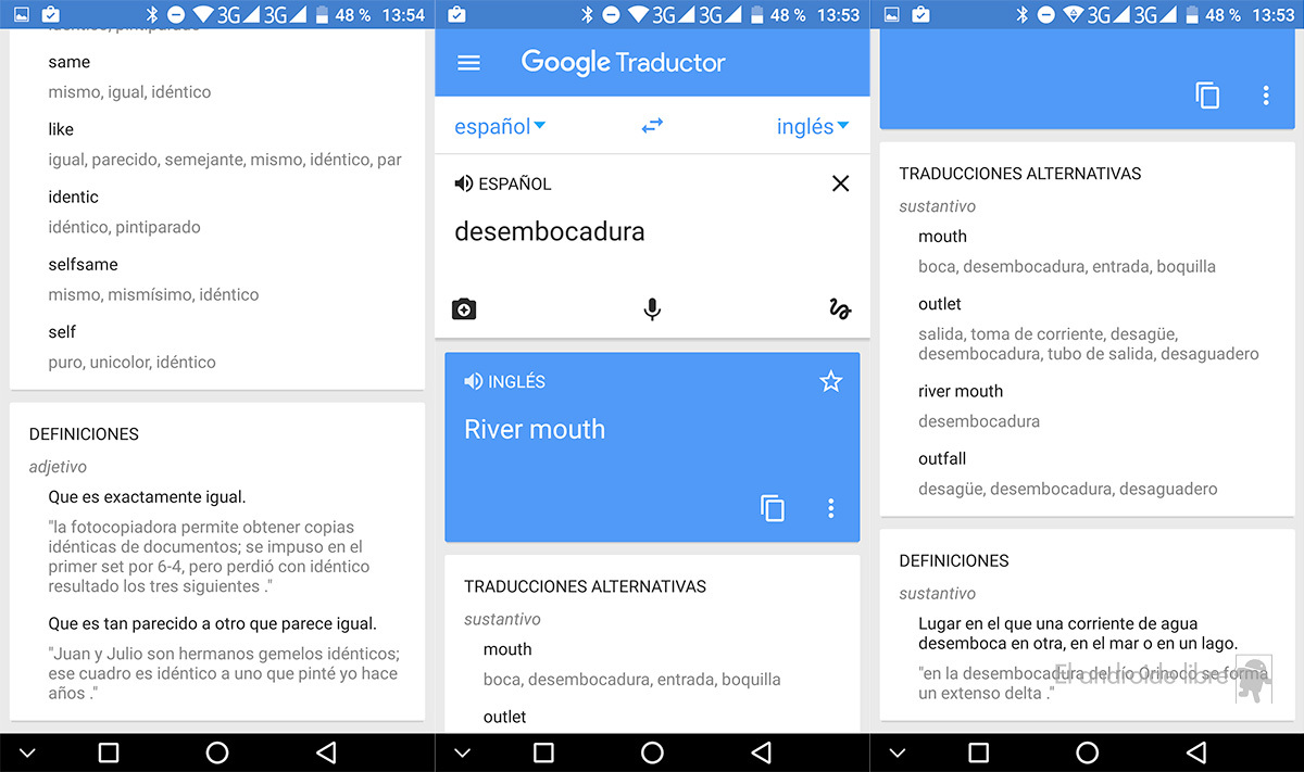 El Traductor De Google Se Ha Actualizado Y Añade La Función De Diccionario