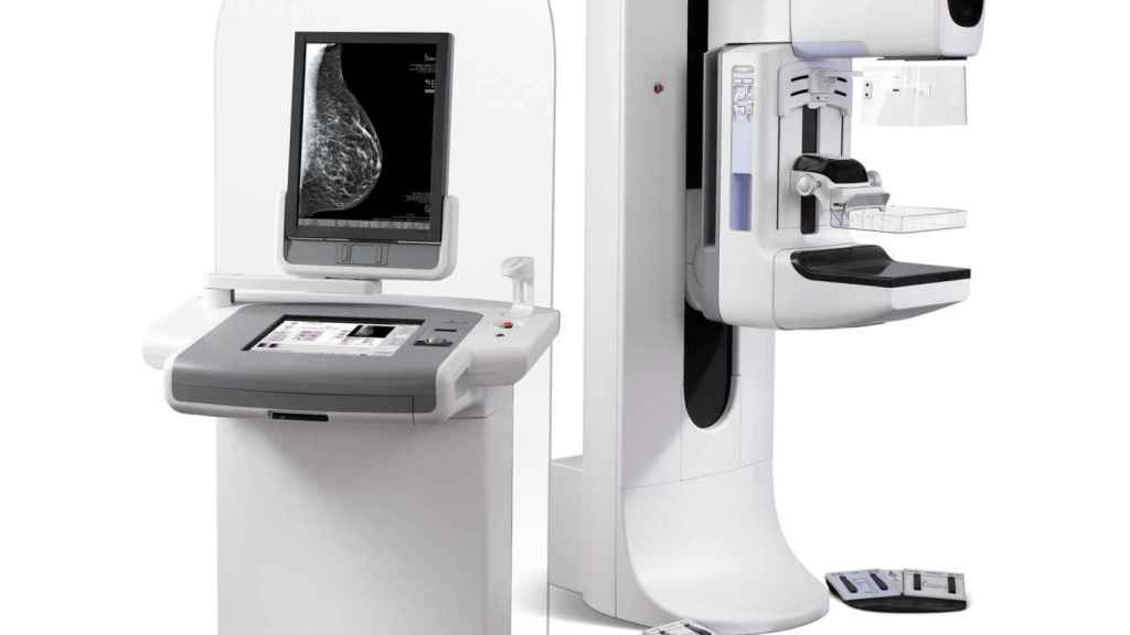Un mamógrafo digital.