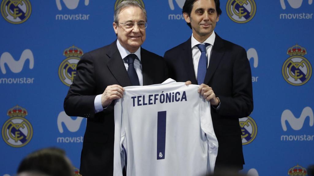 Florentino Pérez y Jose María Álvarez Pallete.