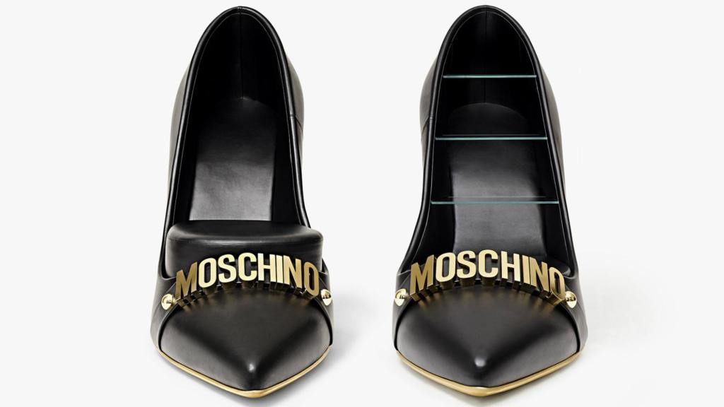 High Heels por Jeremy Scott y Gufram. | Foto: Moschino.