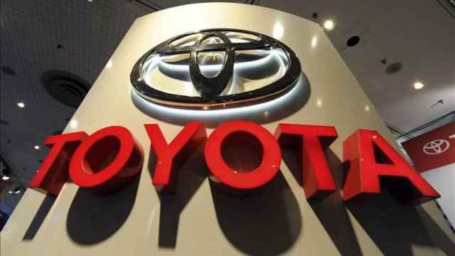 El logo de Toyota, en una imagen de archivo.