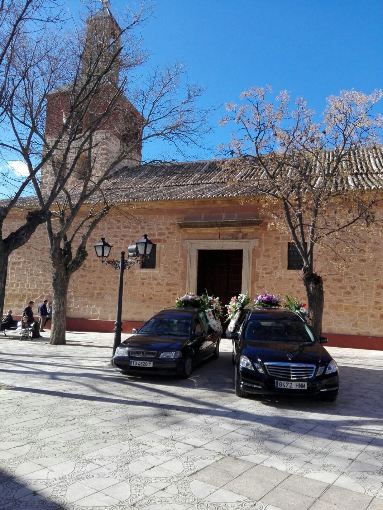 El funeral de la pareja, esta misma tarde.