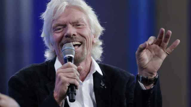 El empresario Richard Branson, uno de los hombres más ricos de Reino Unido.