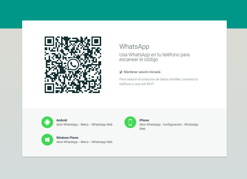 Cómo crear un acceso directo a WhatsApp web en el escritorio