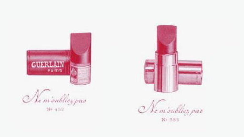 Imagen de la primera barra de labios oficial de la historia. | Foto: cortesía de Guerlain.
