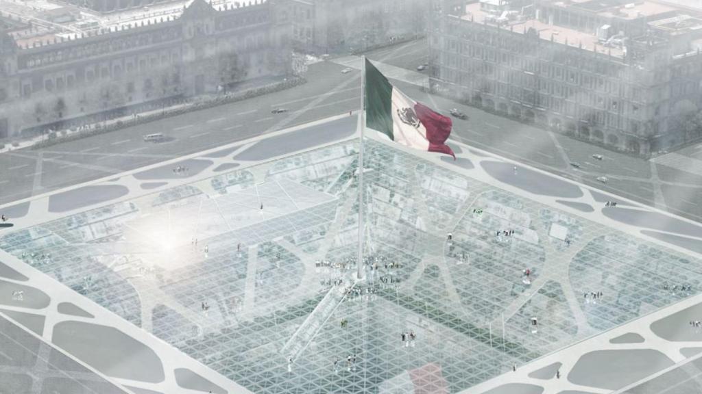 La pirámide invertida.
