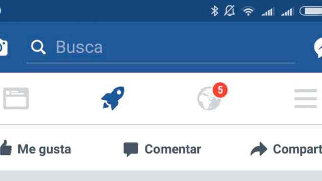 Facebook tiene un misterioso cohete. ¿Qué es este icono y para qué sirve?