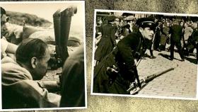 Dos copias de Agustí Centelles de Lluís Companys y de un guardia en la plaza Sant Jaume son donadas al Reina Sofía