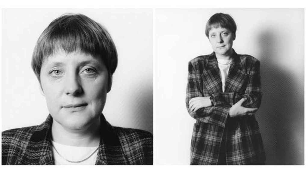 Primeras fotografías de Herlinde Koelbl a Angela Merkel, en su proyecto Poder.