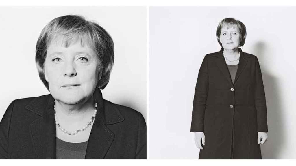 Otra de las sesiones de Herlinde Koelbl y Angela Merkel.