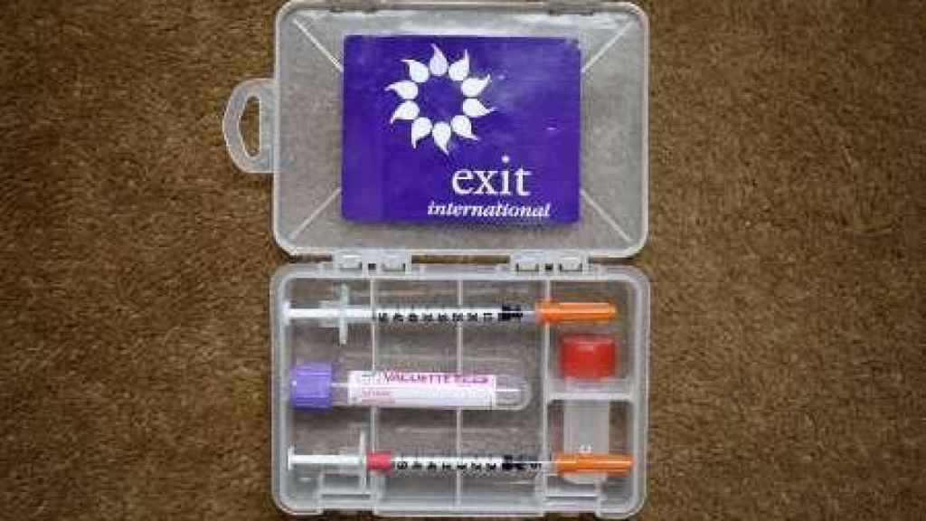 Un kit para suicidarse con medicamentos