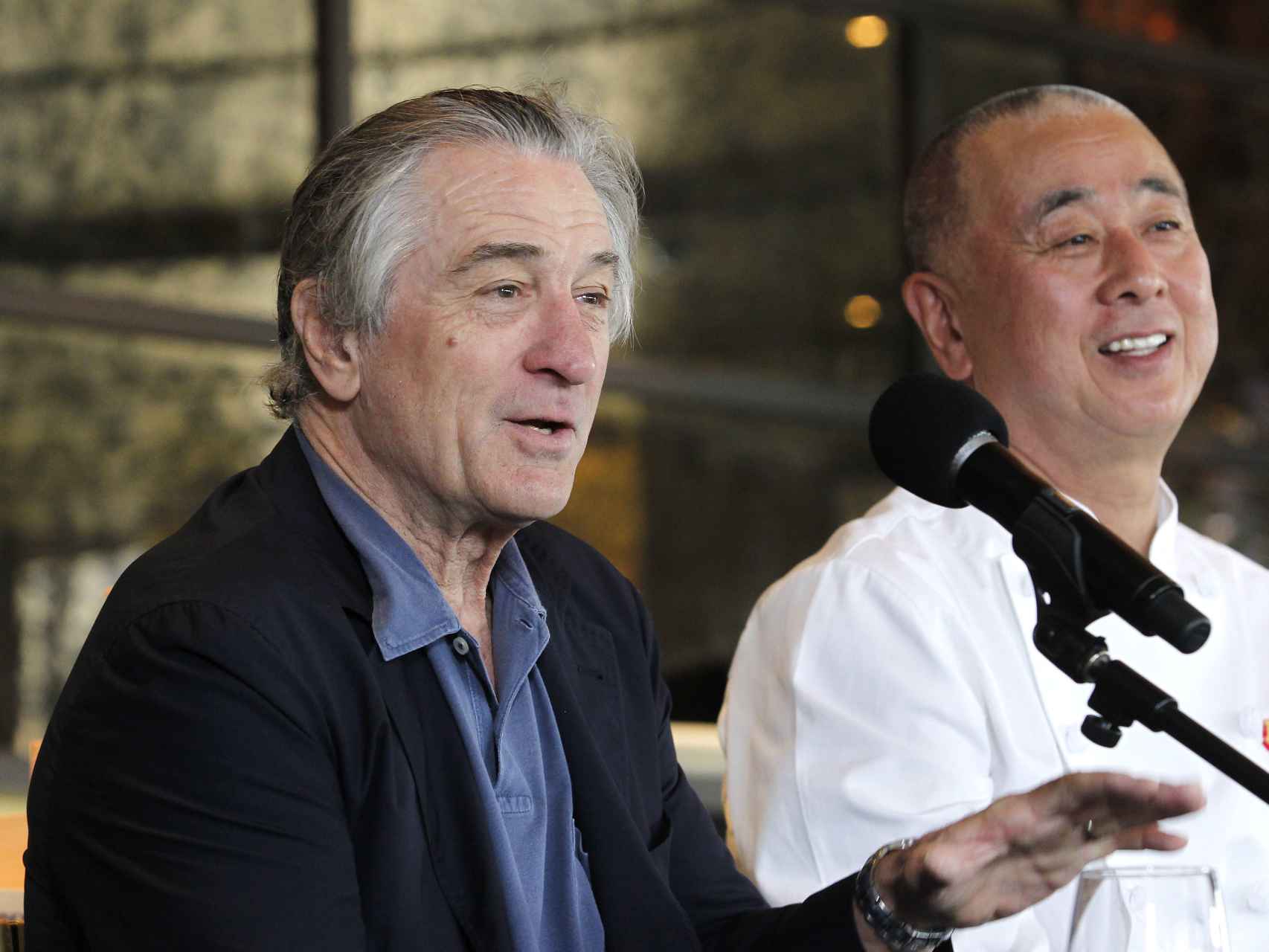 Robert De Niro y Nobu Matsuhisa.