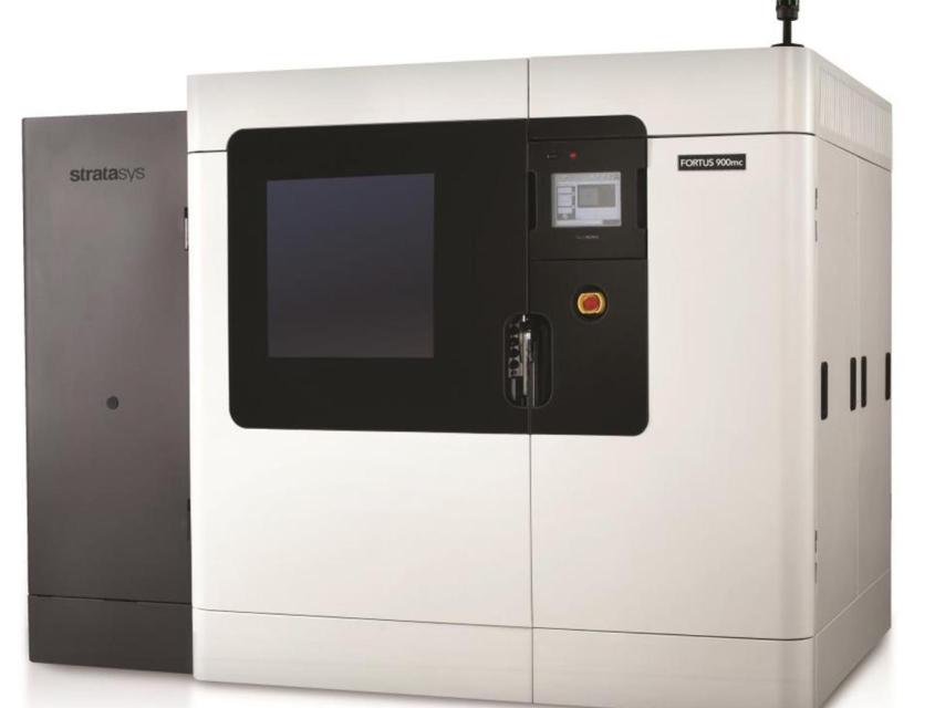 Esta es la Stratasys uPrint SE Plus con la que McLaren produce, por ejemplo, partes del alerón trasero.
