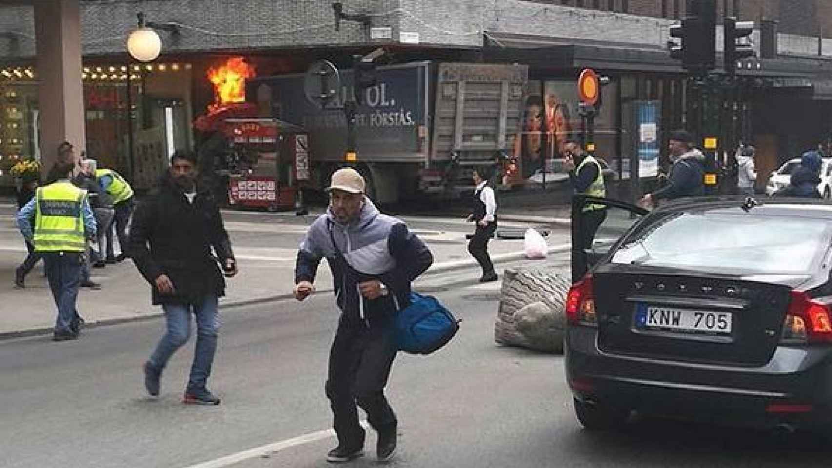 Al menos tres muertos atropellados por un camión en el centro de Estocolmo