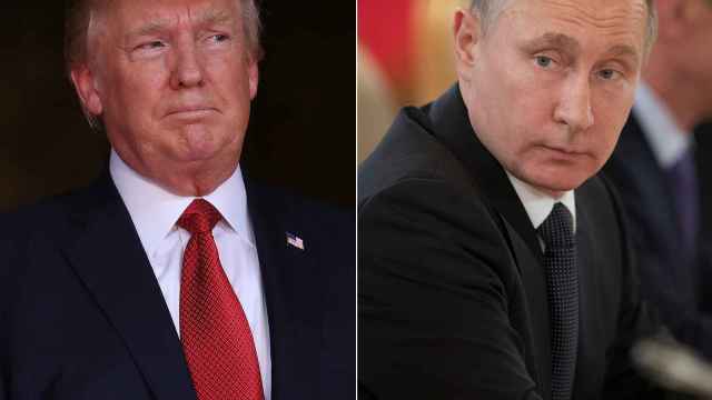 El presidente de EEUU, Donald Trump, y su homólogo ruso, Vladimir Putin.