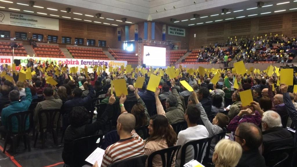 Momento de la asamblea