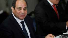 Al Sisi, durante una reunión en el Pentagono