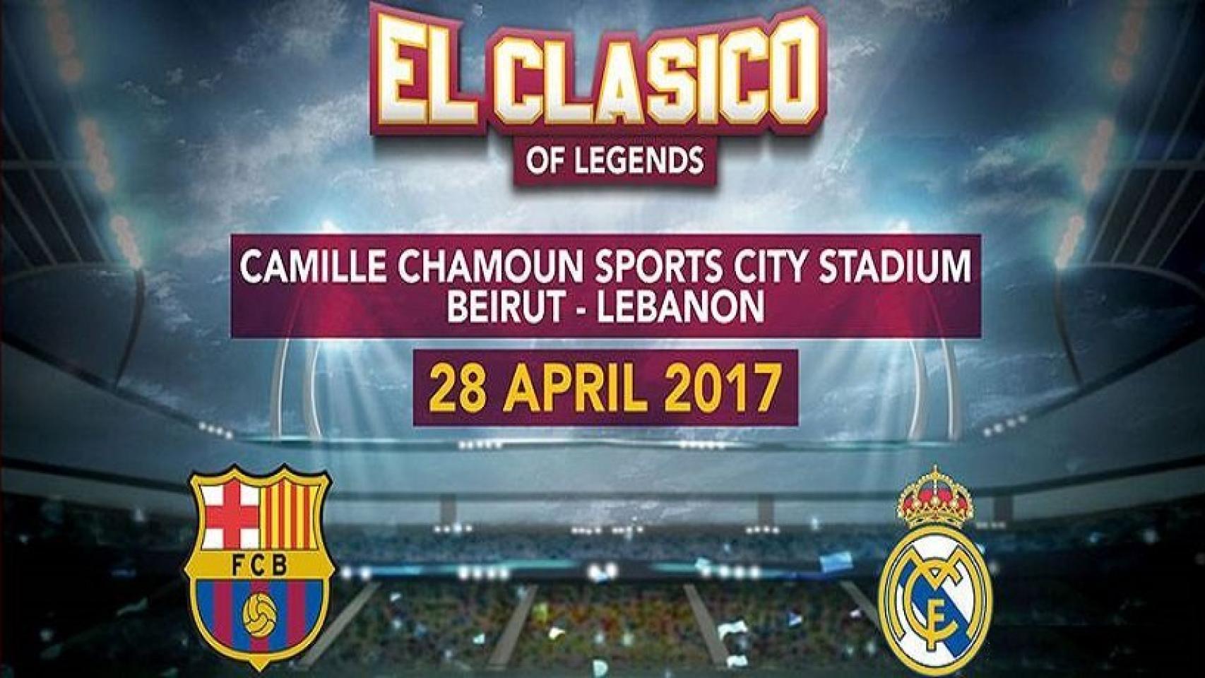 El 'Clásico de Leyendas' se disputará el 28 de abril