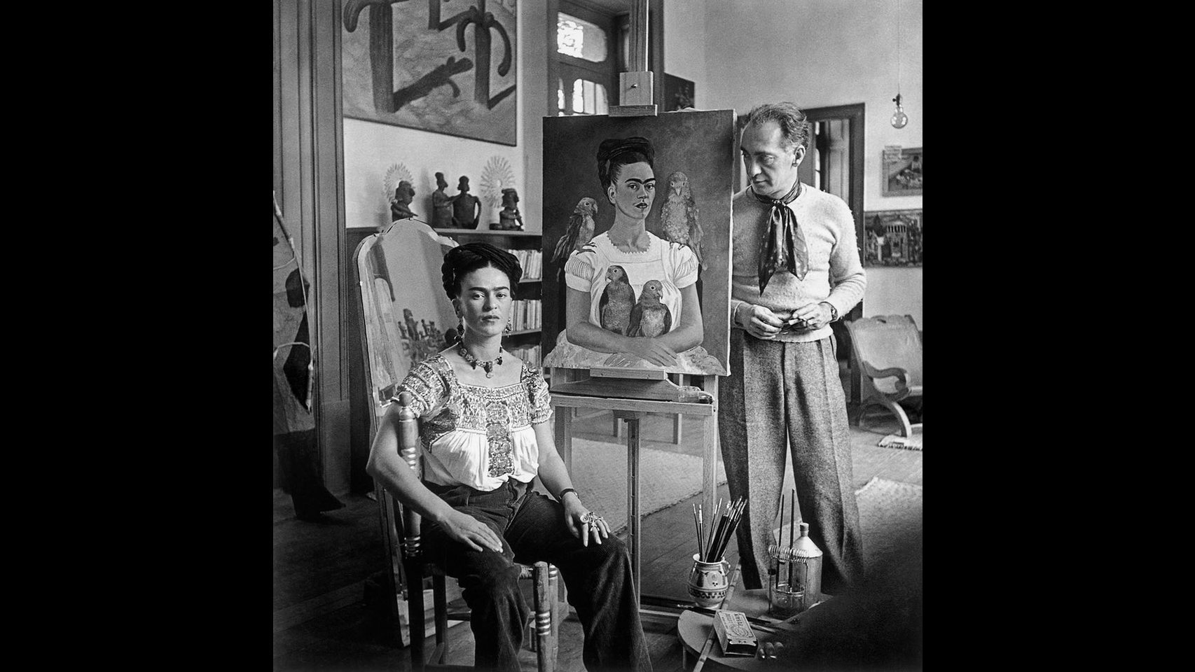 Una de las imágenes de Frida Kahlo vista por su amigo y amante Nickolas Muray.