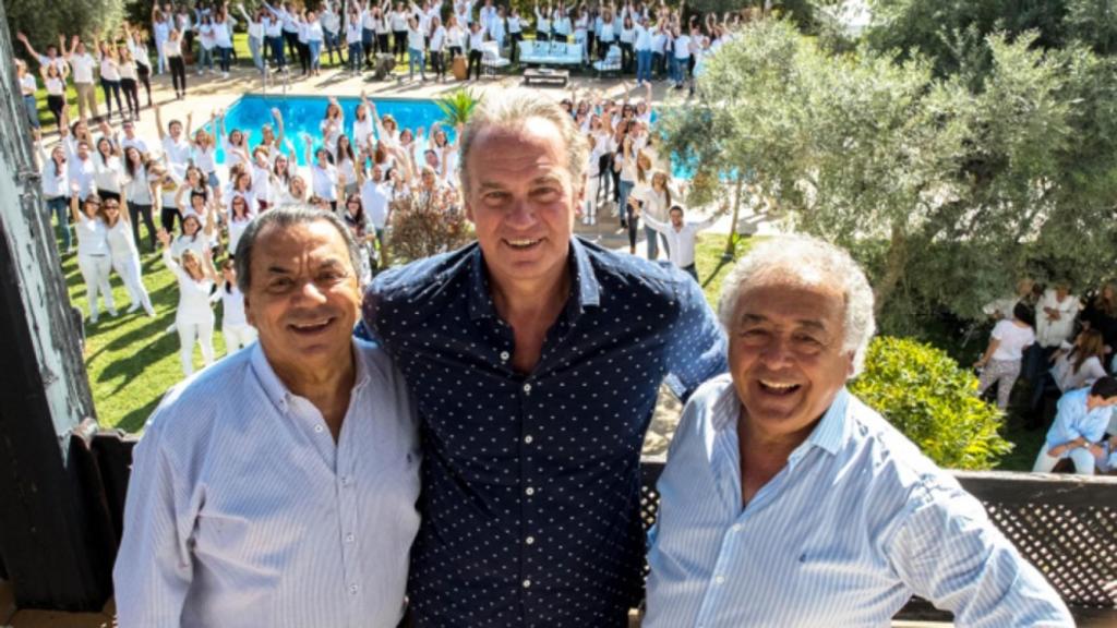 Bertín con Los del Río.