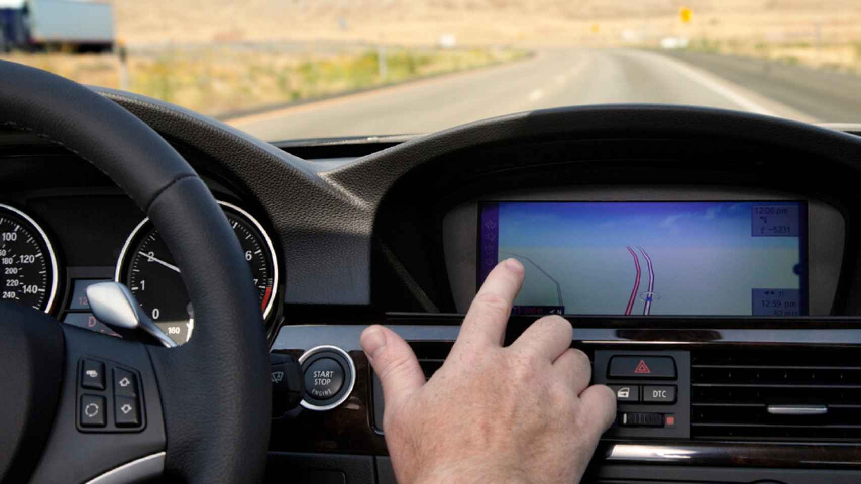 Navegación GPS en el coche